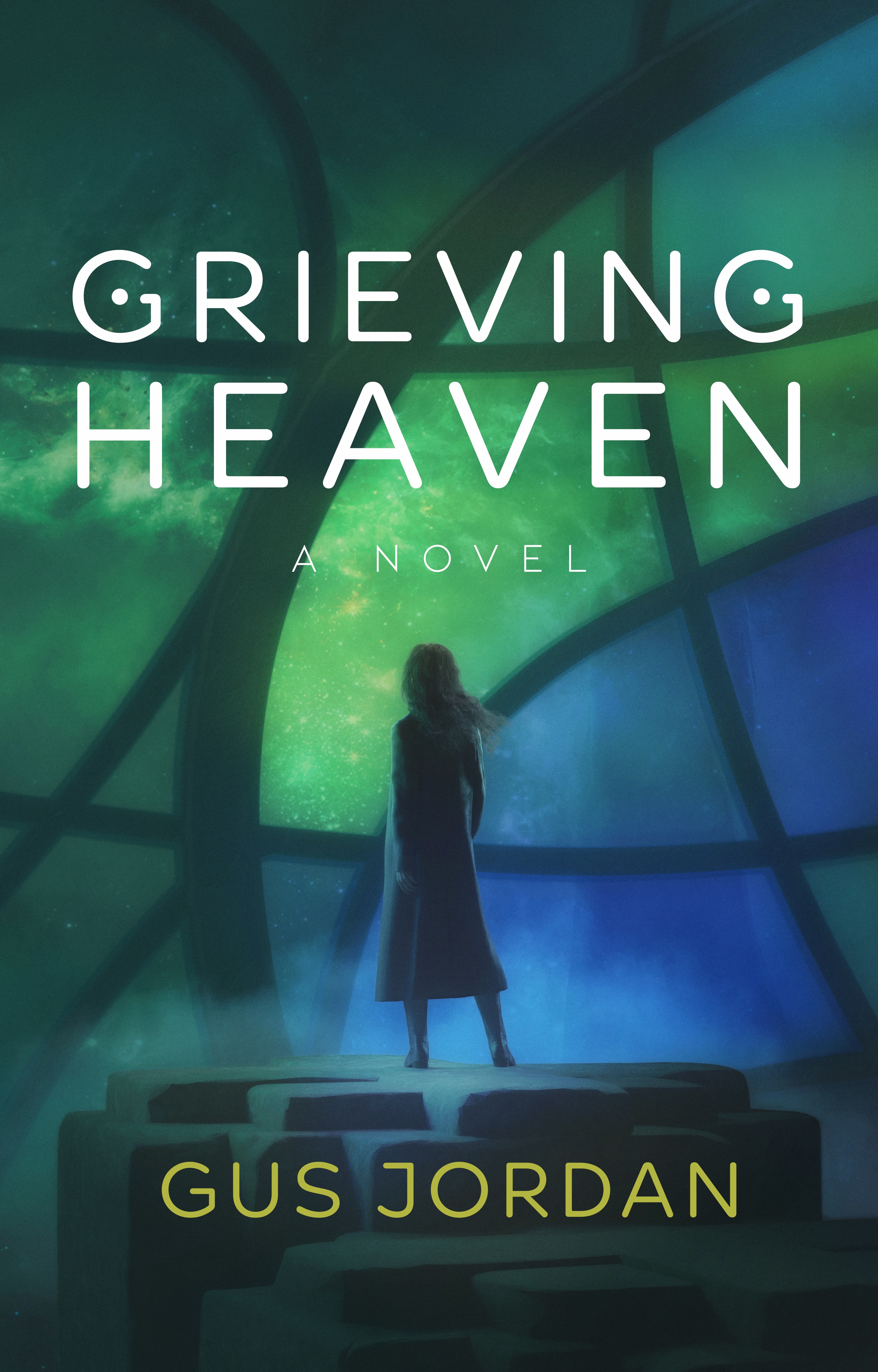 Grieving Heaven, a novel by Gus Jordan — book cover